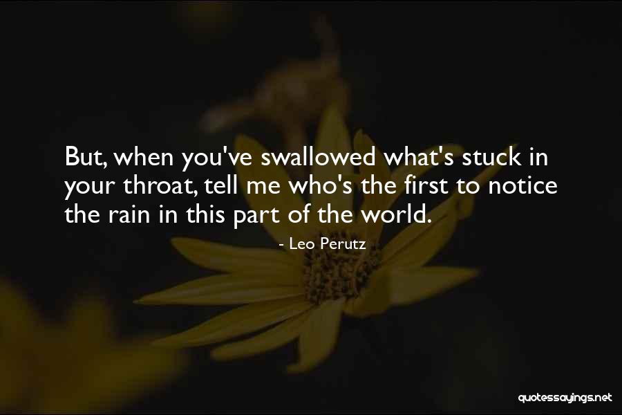 Douaihy Pour Quotes By Leo Perutz