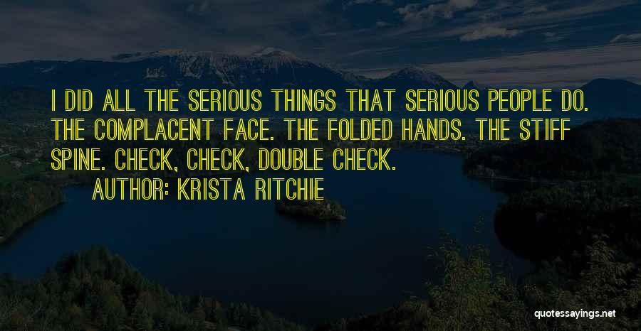 Double Check Quotes By Krista Ritchie