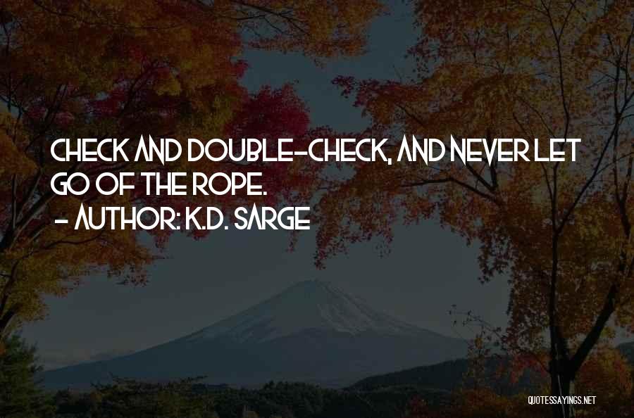 Double D Quotes By K.D. Sarge