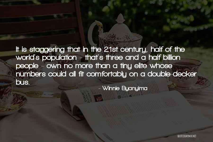 Double Decker Quotes By Winnie Byanyima Double Decker Quotes By Winnie Byanyima