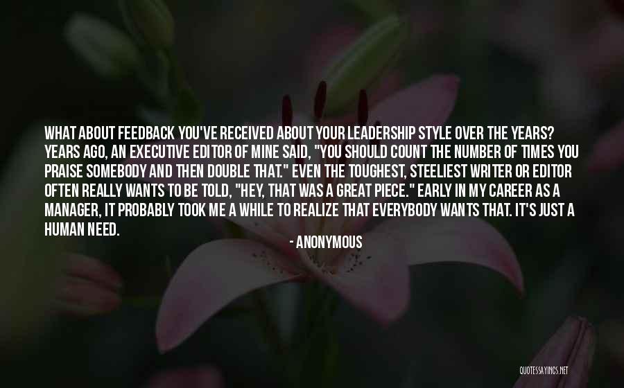 Double Double Quotes By Anonymous