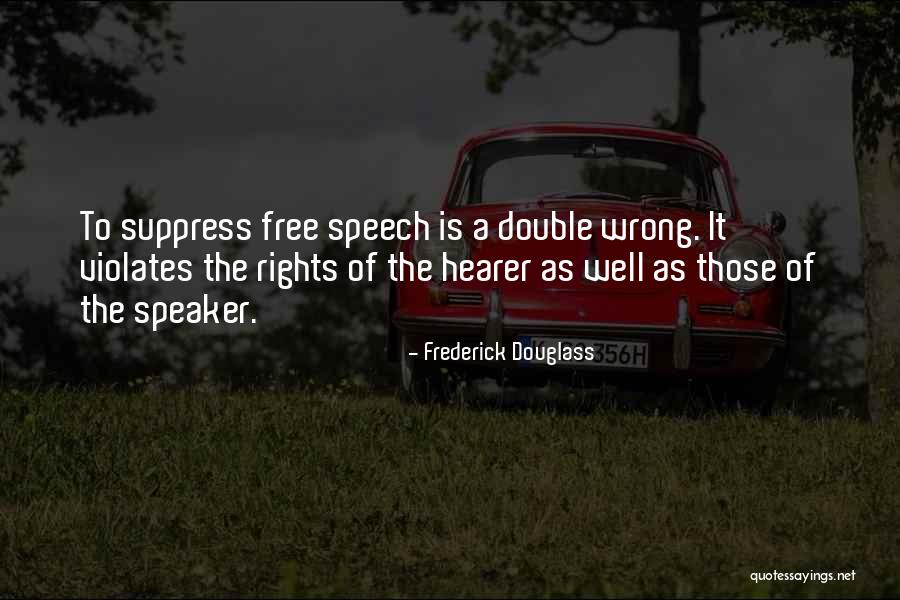 Double Double Quotes By Frederick Douglass