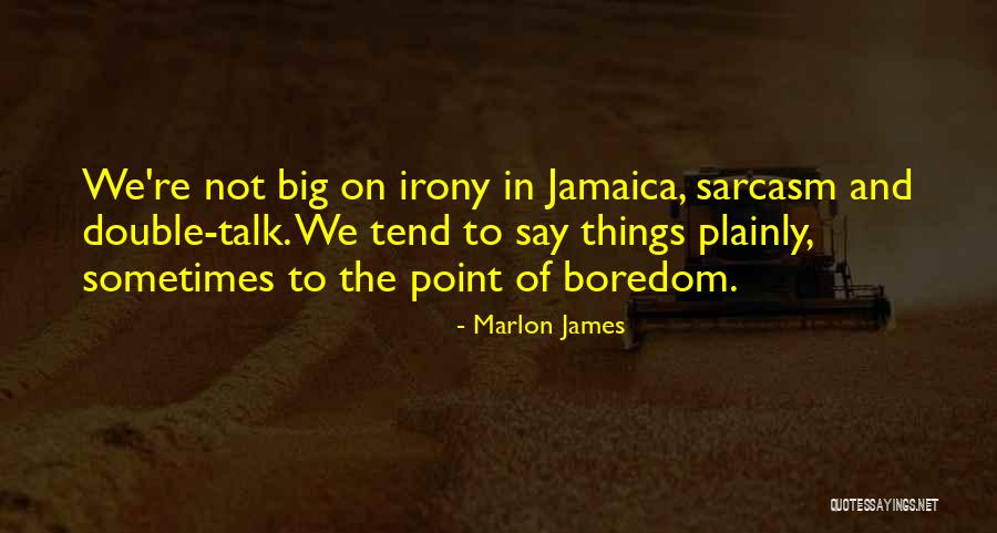 Double Double Quotes By Marlon James