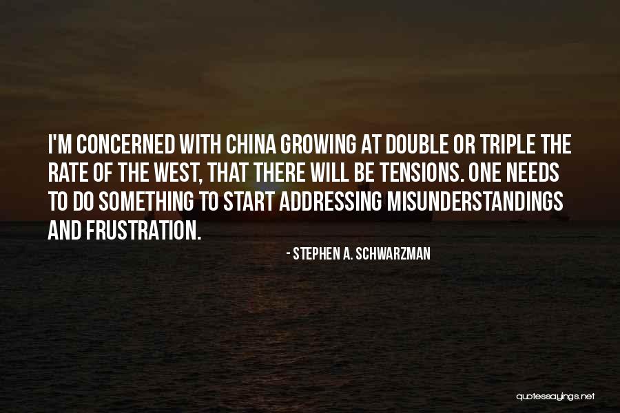 Double Double Quotes By Stephen A. Schwarzman