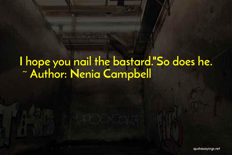 Double Entendre Quotes By Nenia Campbell