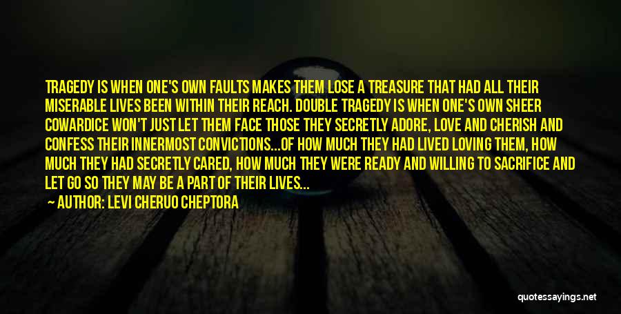 Double Face Love Quotes By Levi Cheruo Cheptora
