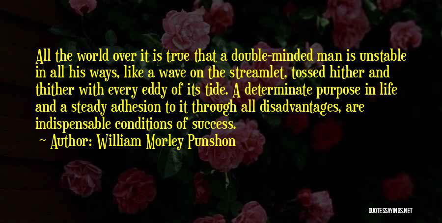 Double Minded Quotes By William Morley Punshon