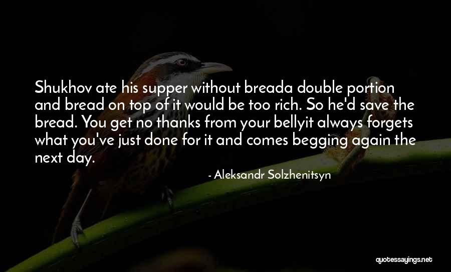 Double Portion Quotes By Aleksandr Solzhenitsyn