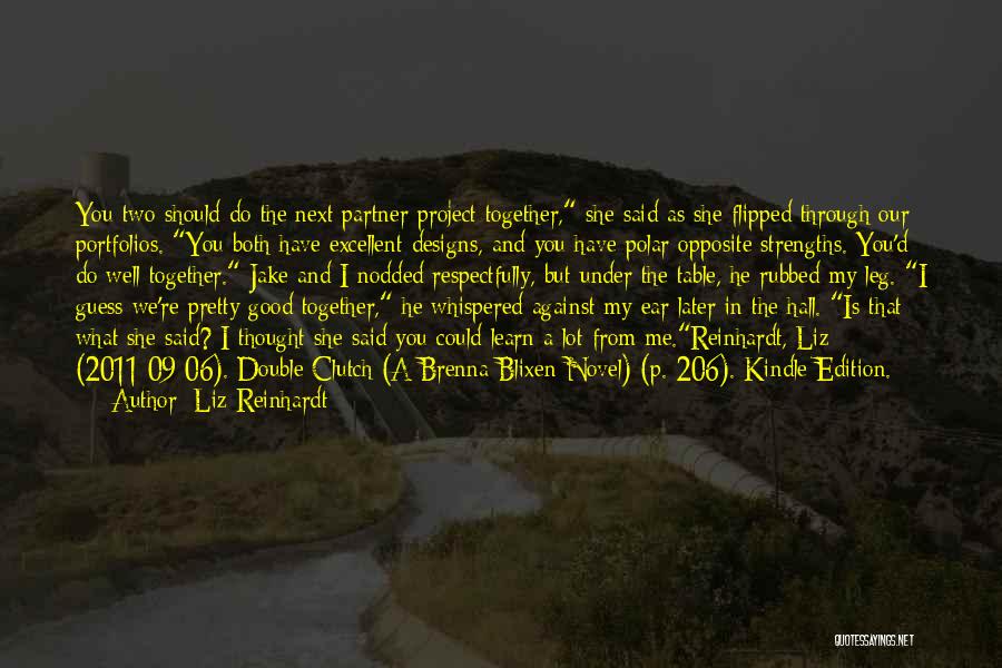 Double Under Quotes By Liz Reinhardt