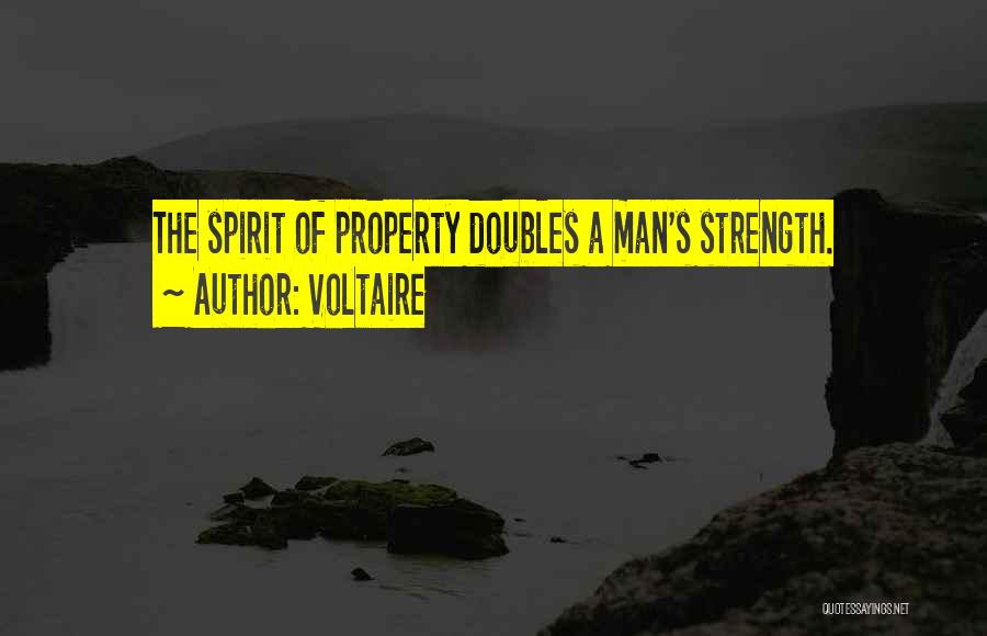 Doubles Quotes By Voltaire