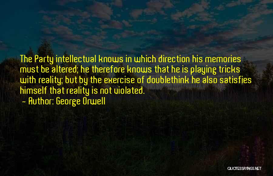 Doublethink Quotes By George Orwell