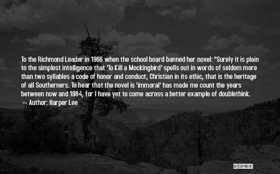 Doublethink Quotes By Harper Lee