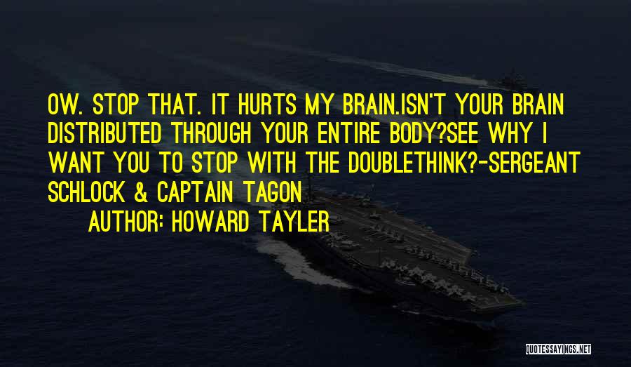 Doublethink Quotes By Howard Tayler