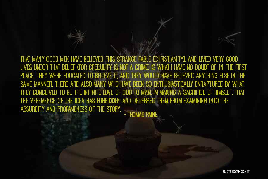 Doubt And Belief Quotes By Thomas Paine Doubt And Belief Quotes By Thomas Paine