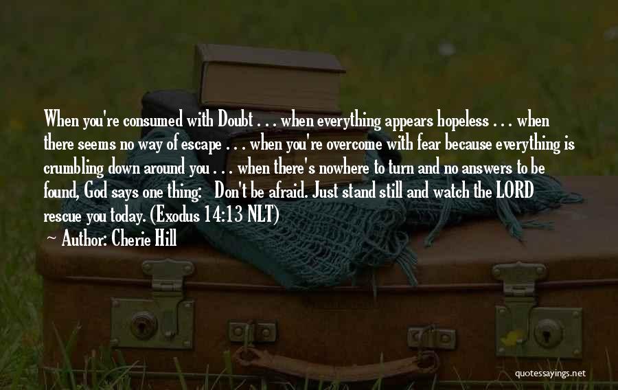 Doubt And Fear Quotes By Cherie Hill