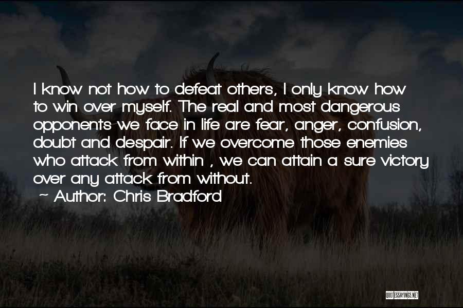 Doubt And Fear Quotes By Chris Bradford