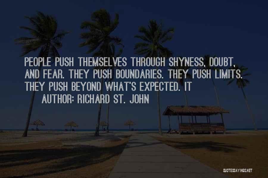 Doubt And Fear Quotes By Richard St. John