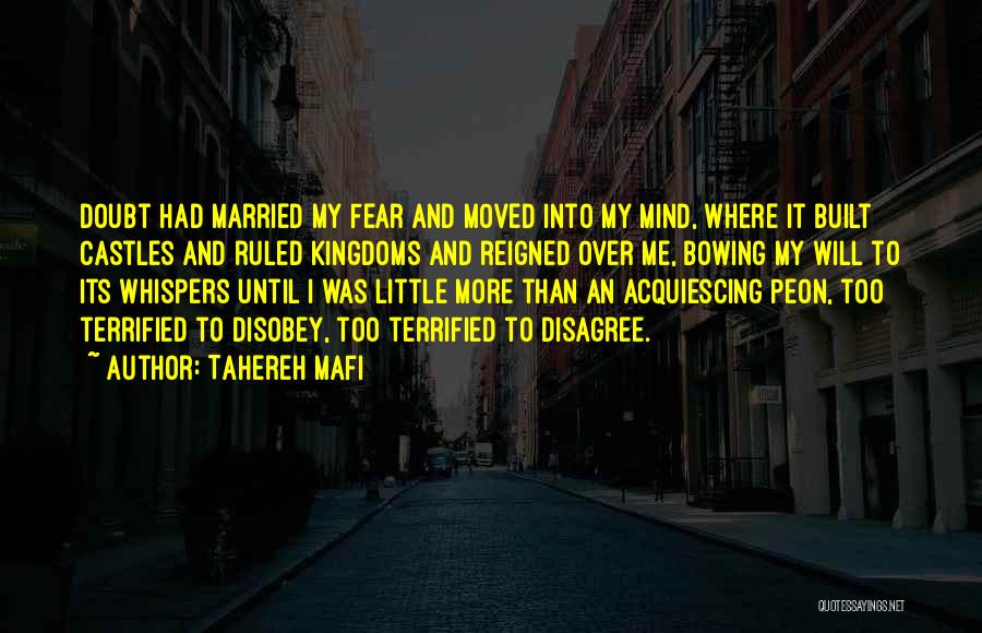 Doubt And Fear Quotes By Tahereh Mafi