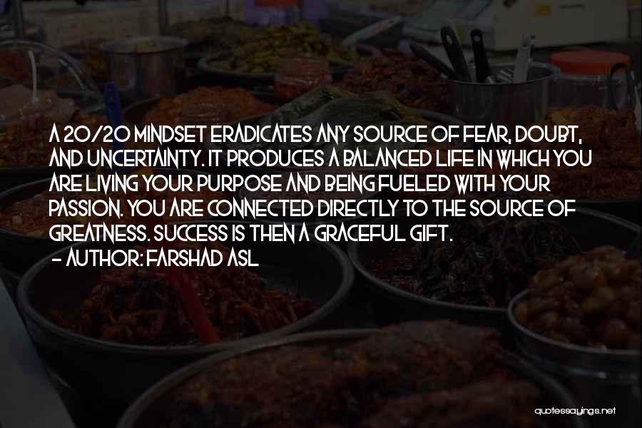 Doubt And Success Quotes By Farshad Asl