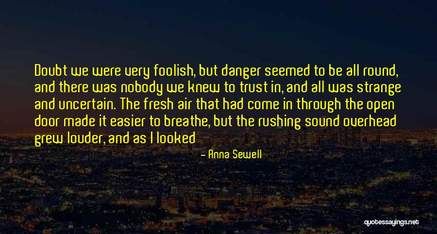 Doubt And Trust Quotes By Anna Sewell Doubt And Trust Quotes By Anna Sewell
