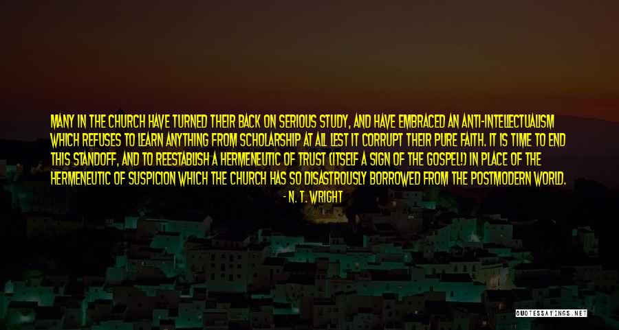 Doubt And Trust Quotes By N. T. Wright Doubt And Trust Quotes By N. T. Wright
