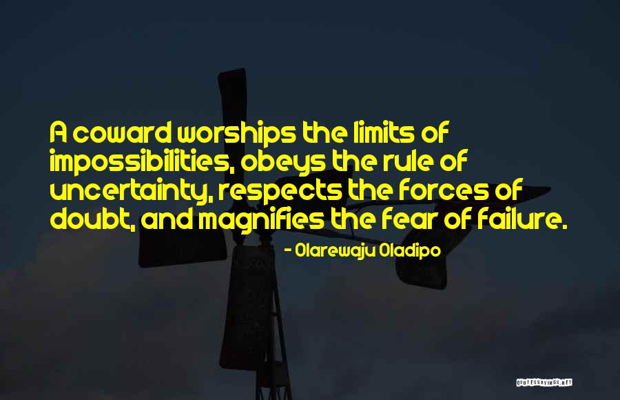 Doubt Quotes Quotes By Olarewaju Oladipo Doubt Quotes Quotes By Olarewaju Oladipo