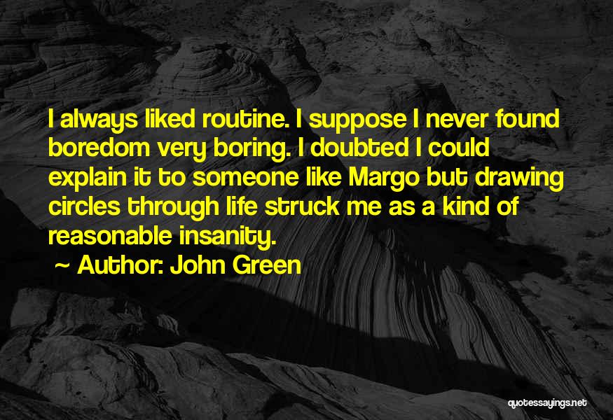 Doubted Me Quotes By John Green