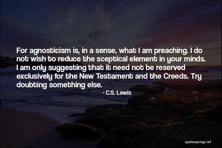 Doubting Quotes By C.S. Lewis Doubting Quotes By C.S. Lewis
