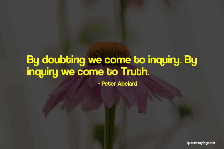 Doubting Quotes By Peter Abelard Doubting Quotes By Peter Abelard
