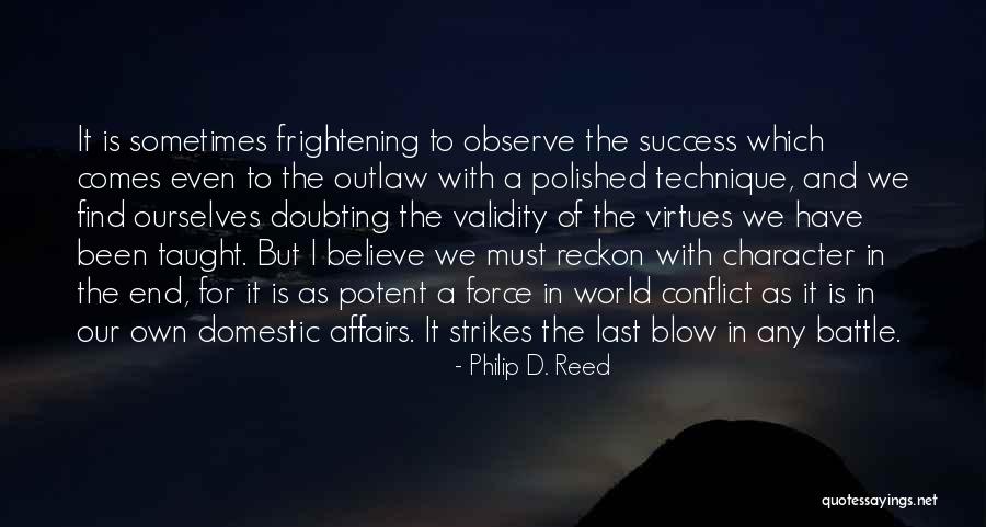 Doubting Quotes By Philip D. Reed