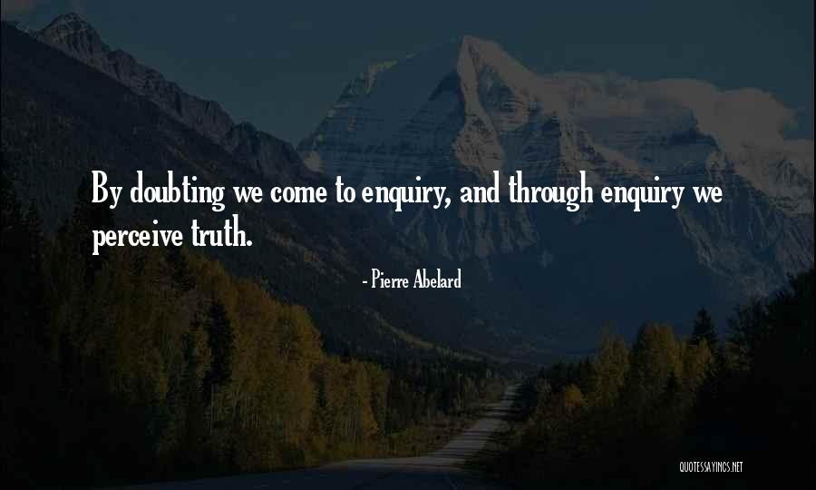 Doubting Quotes By Pierre Abelard Doubting Quotes By Pierre Abelard