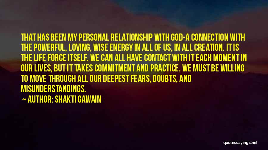 Doubts In A Relationship Quotes By Shakti Gawain