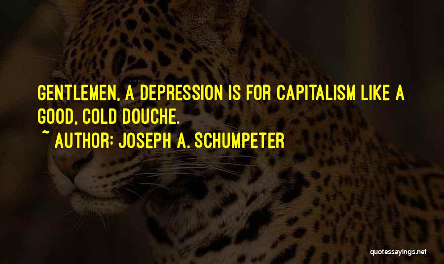 Douches Quotes By Joseph A. Schumpeter