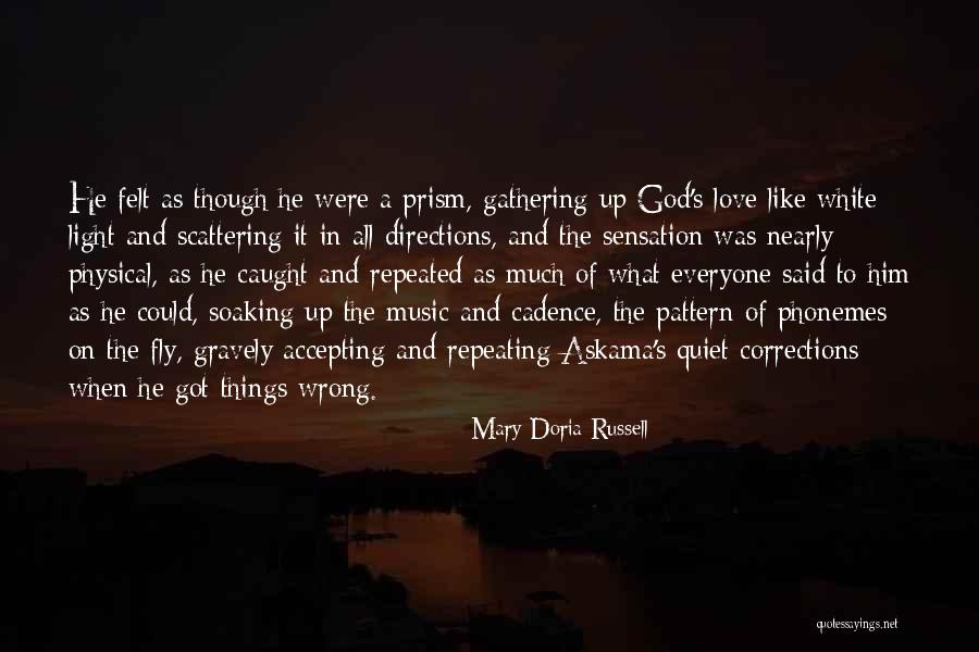 Doucoure Position Quotes By Mary Doria Russell Doucoure Position Quotes By Mary Doria Russell