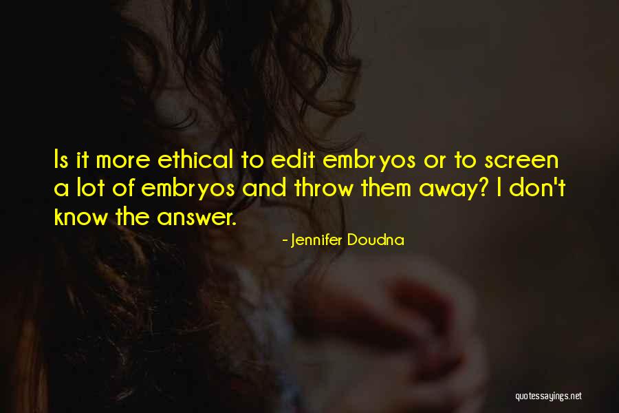 Doudna Quotes By Jennifer Doudna Doudna Quotes By Jennifer Doudna