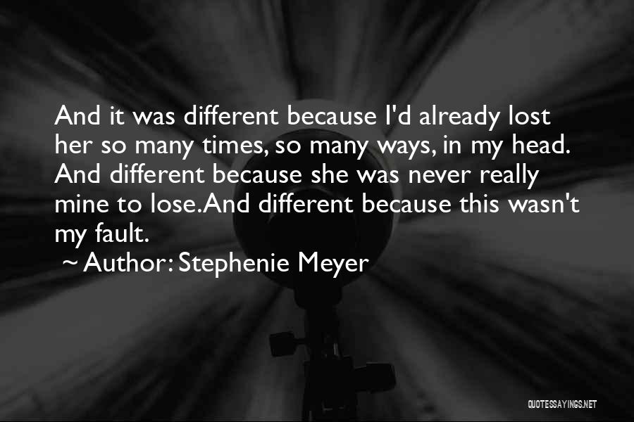 Doudoune Quotes By Stephenie Meyer
