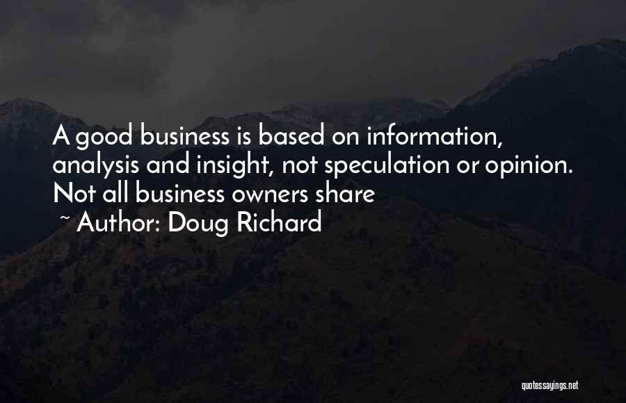 Doug Richard Quotes 819852