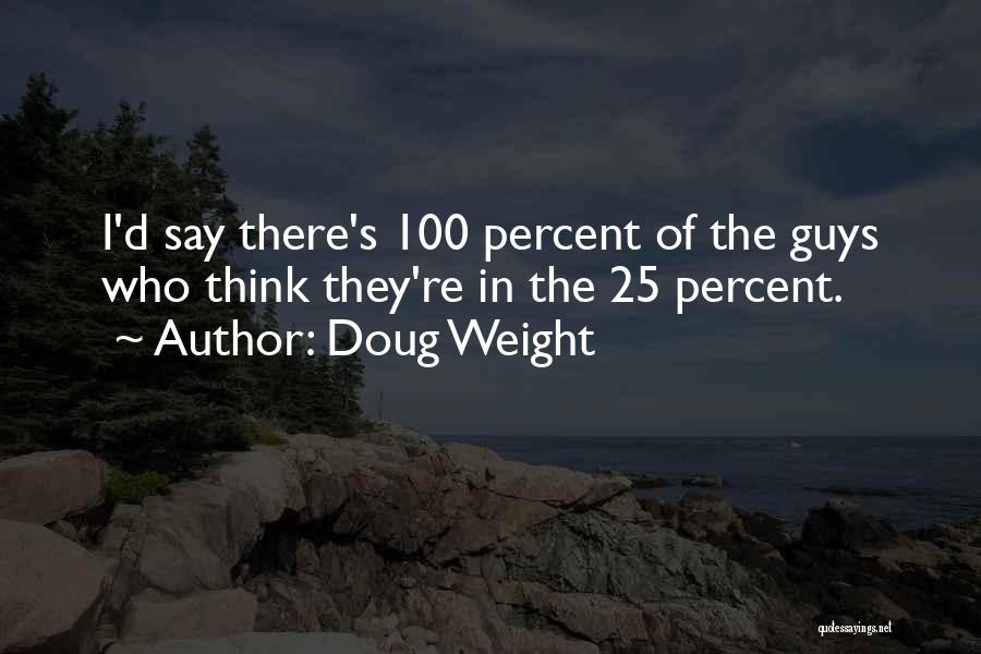 Doug Weight Quotes 1924618