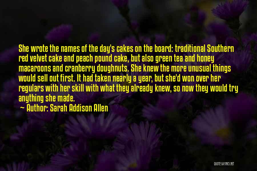 Doughnuts Quotes By Sarah Addison Allen