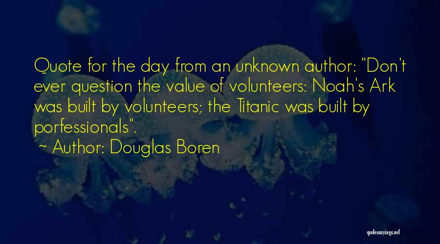 Douglas Boren Quotes 1361385