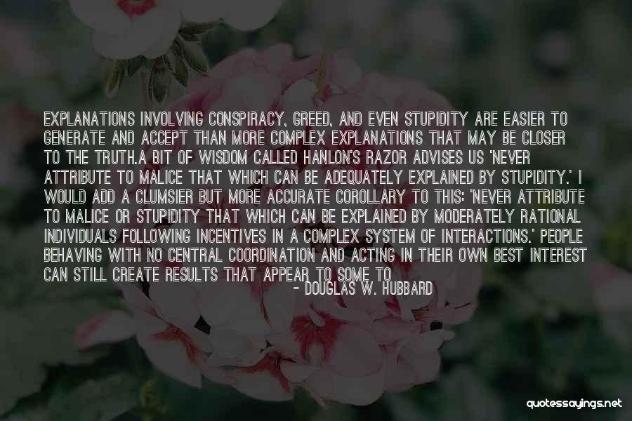 Douglas W. Hubbard Quotes 536729 Douglas W. Hubbard Quotes 536729
