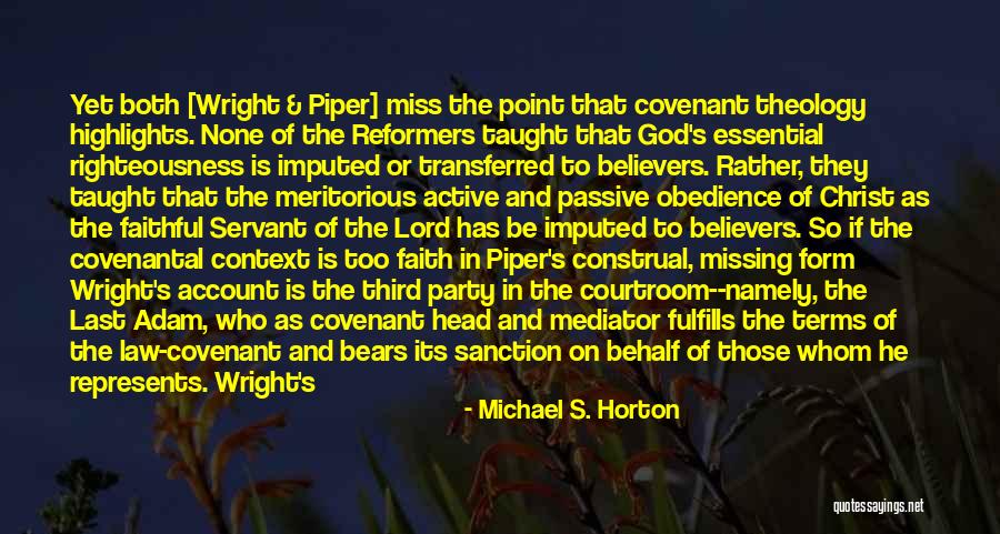 Dourine Quotes By Michael S. Horton Dourine Quotes By Michael S. Horton