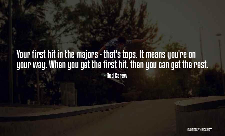 Doutbful Quotes By Rod Carew Doutbful Quotes By Rod Carew