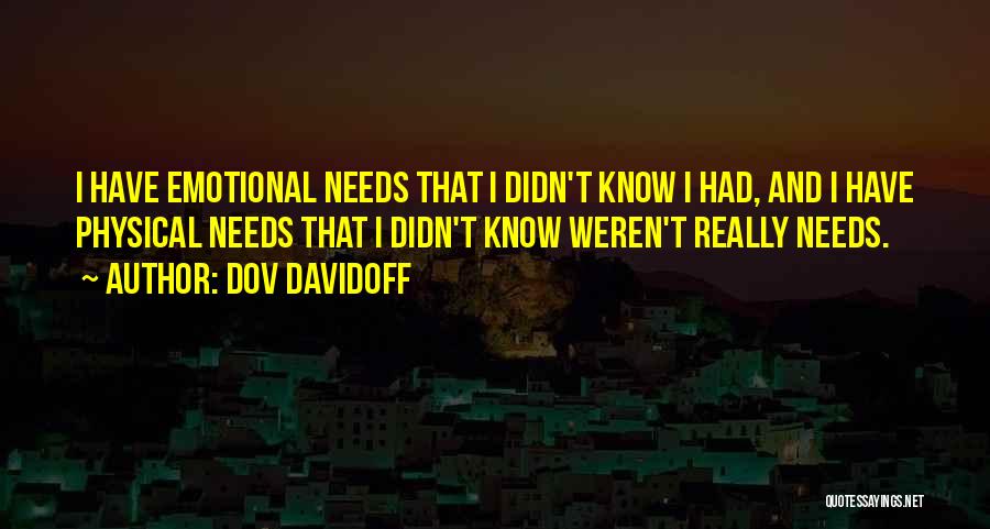 Dov Davidoff Quotes 1724738