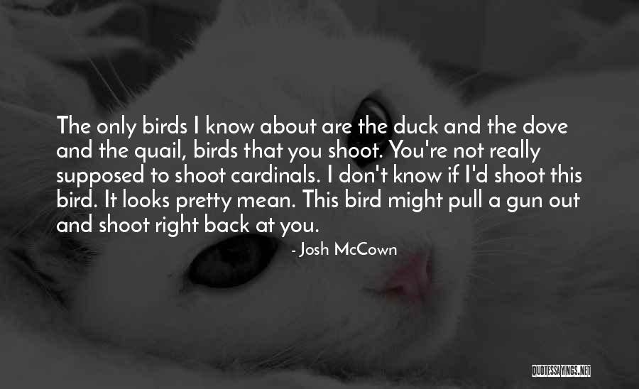 Dove Birds Quotes By Josh McCown Dove Birds Quotes By Josh McCown