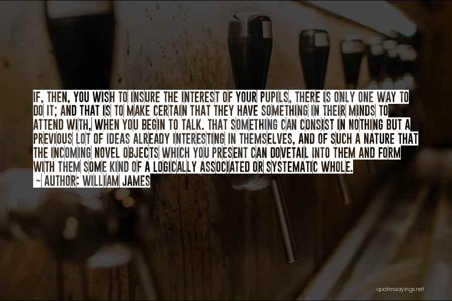 Dovetail Quotes By William James