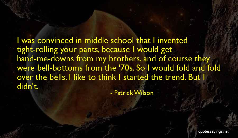 Dovisio France Quotes By Patrick Wilson Dovisio France Quotes By Patrick Wilson