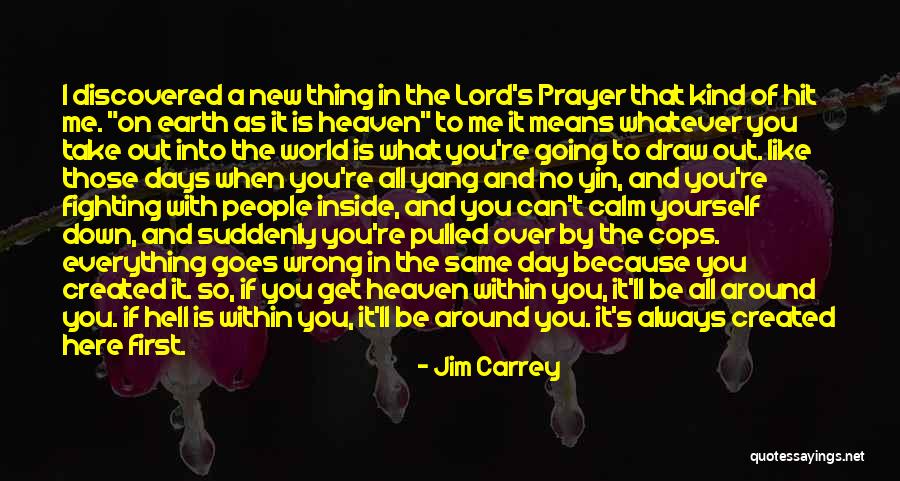 Down And Out Life Quotes By Jim Carrey