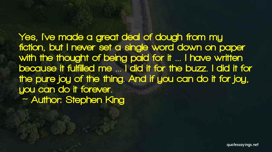 Down And Out Motivational Quotes By Stephen King