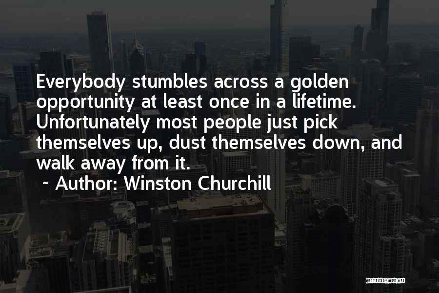 Down And Up Quotes By Winston Churchill